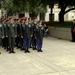 White Falcons attend dedication ceremony to fallen comrade