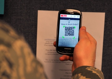 QR code streamlines work order submittals