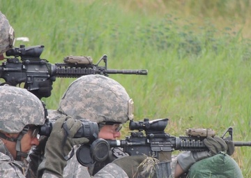 1-24 IN conducts Squad Designated Marksman training