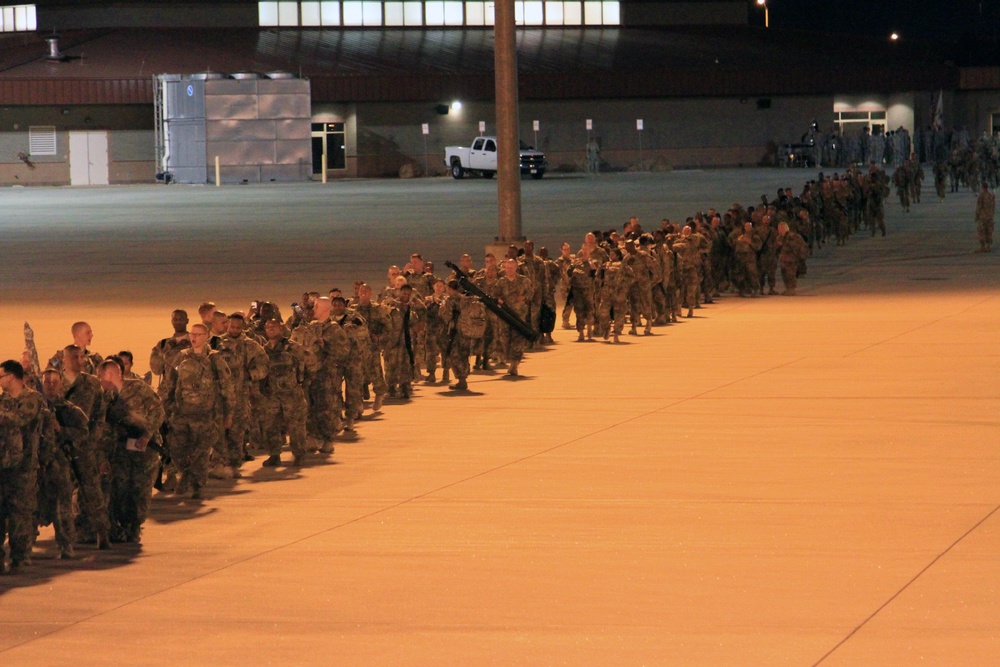 15th Sustainment Brigade heads to Fort Bliss