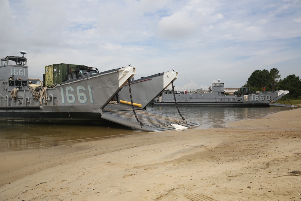 On land and sea: CLB-24 trains for humanitarian efforts