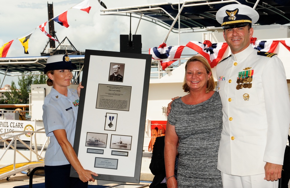 Coast Guard Cutter Paul Clark commissioning