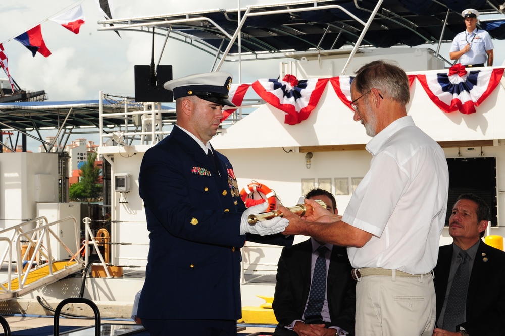 Coast Guard Cutter Paul Clark commissioning