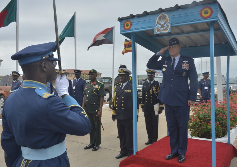 Ghanaian air force honors USAFE-AFAFRICA commander