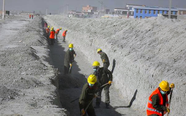 Varied construction techniques in Afghanistan