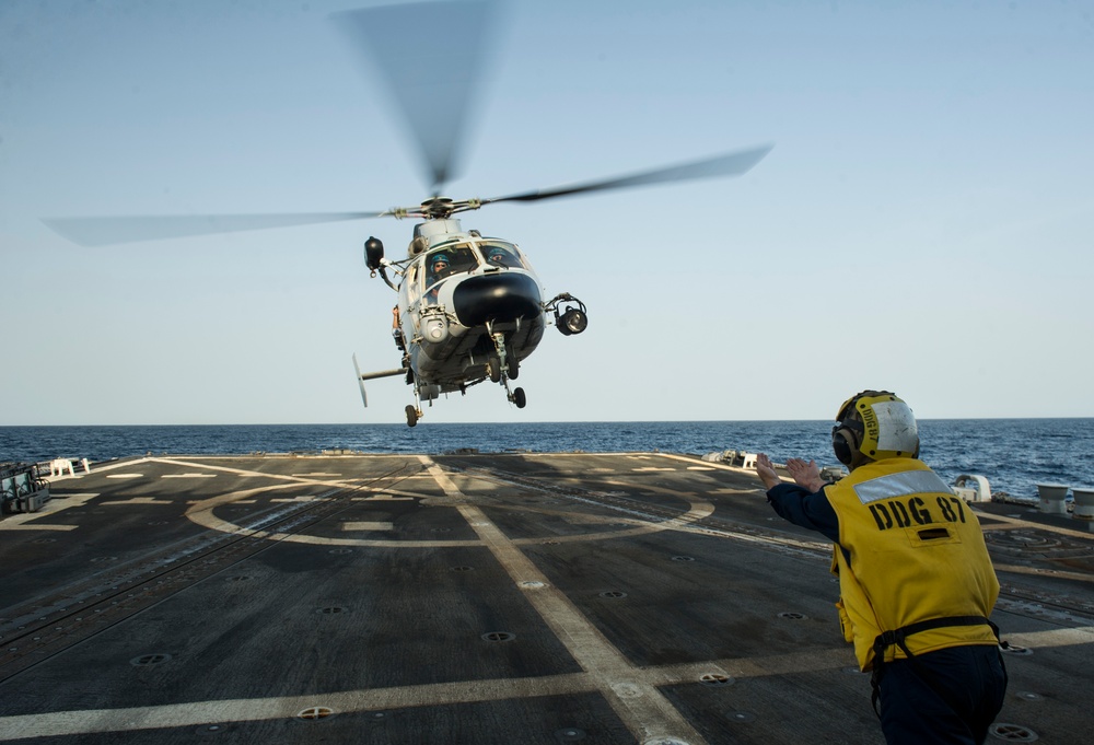 US, China conduct counter piracy exercise