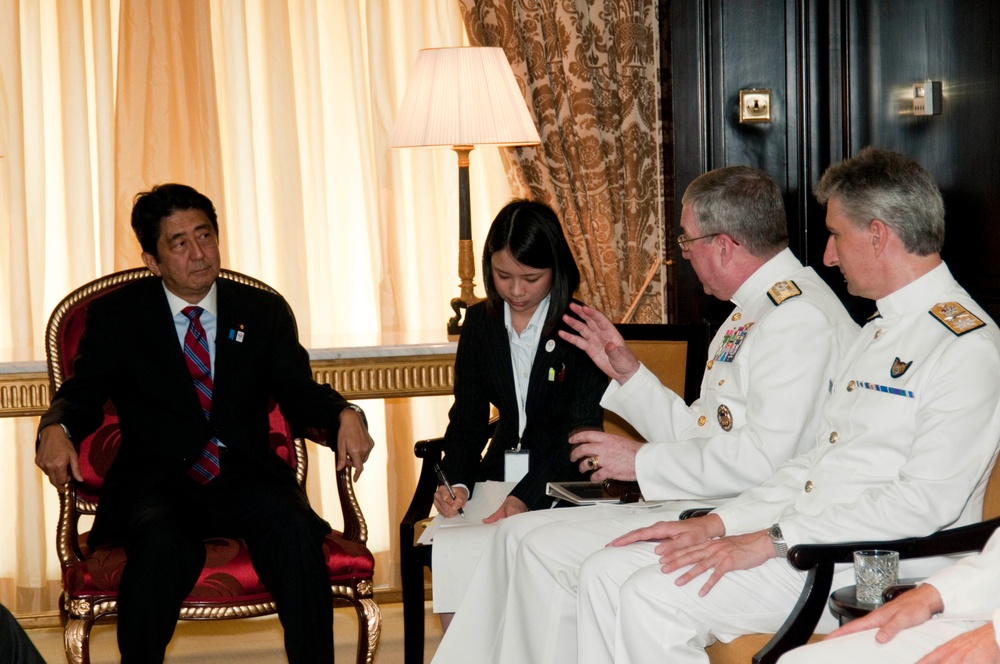 Prime minister of Japan visits Bahrain