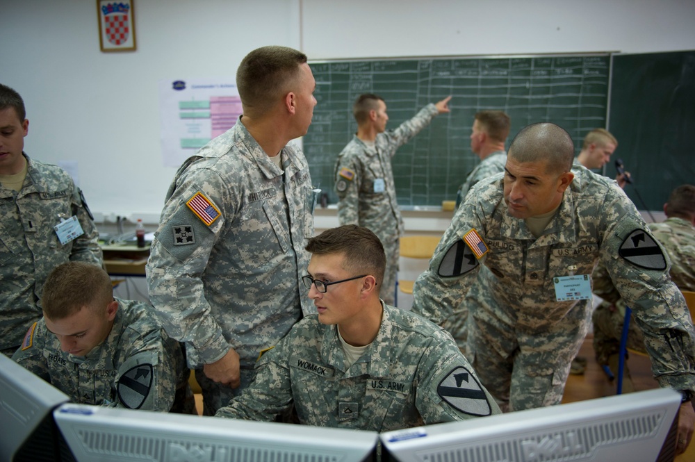 'The CAV is here:' Fort Hood soldiers support EUCOM Training Exercise Immediate Response 13