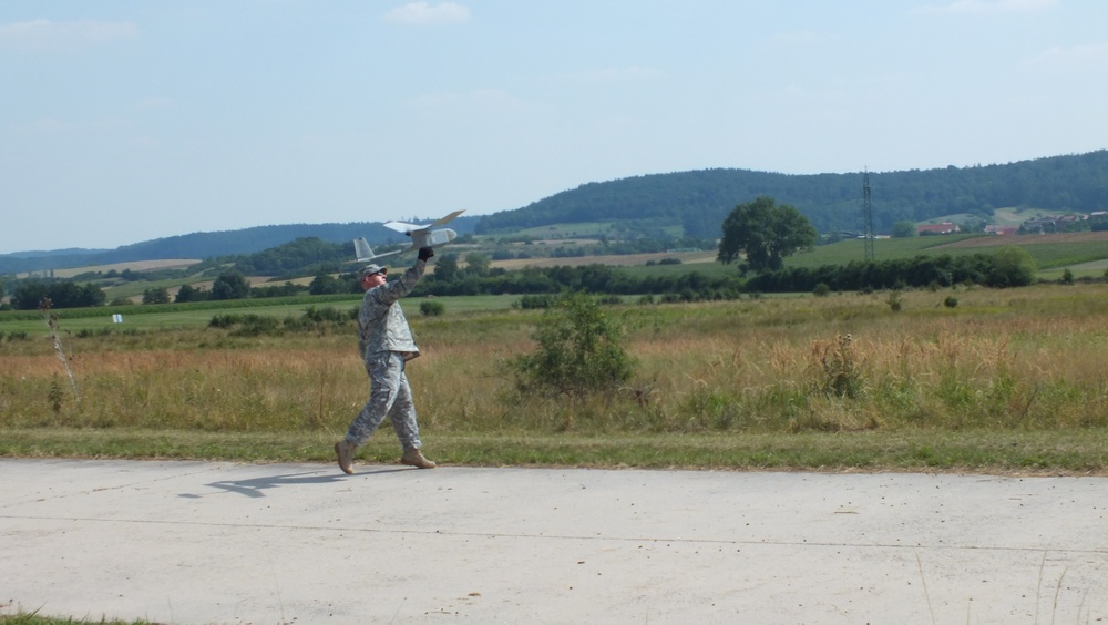 US soldier with the US Army Europe Aviation Safety and Standardization Detachment