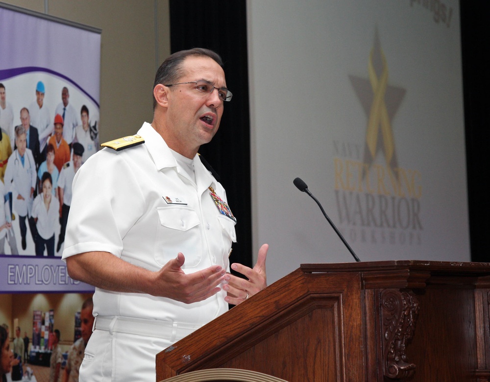 Returning Warrior Workshop encourages sailors, families to communicate