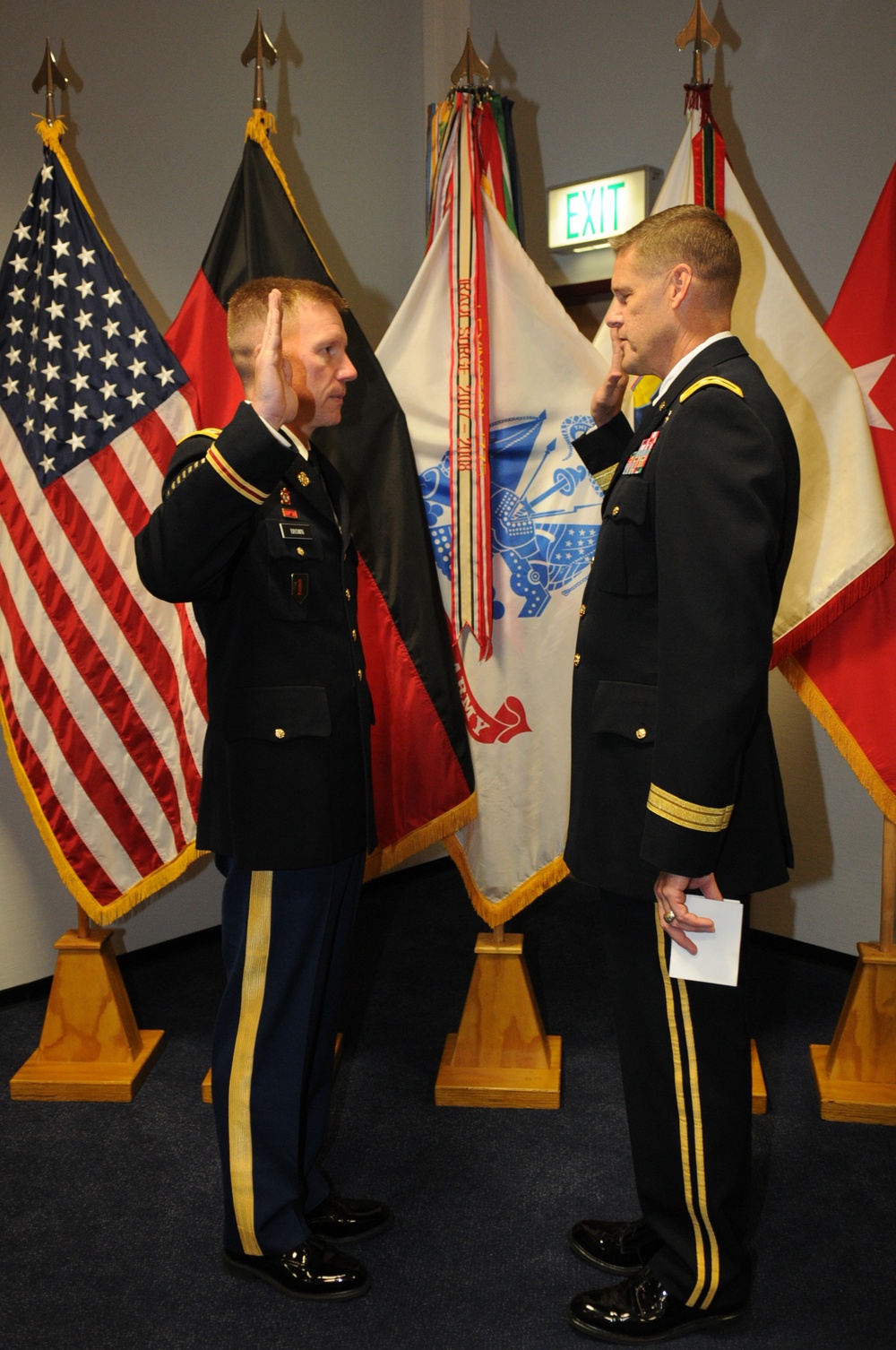 21st TSC soldier receives promotion to colonel
