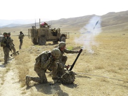 Mortarman and forward observers: A lethal combination