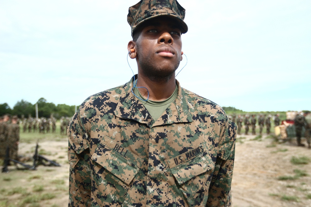 Hammonton, N.J., native training at Parris Island to become U.S. Marine