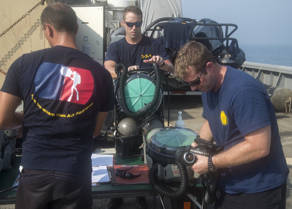 MK-16 rebreather training