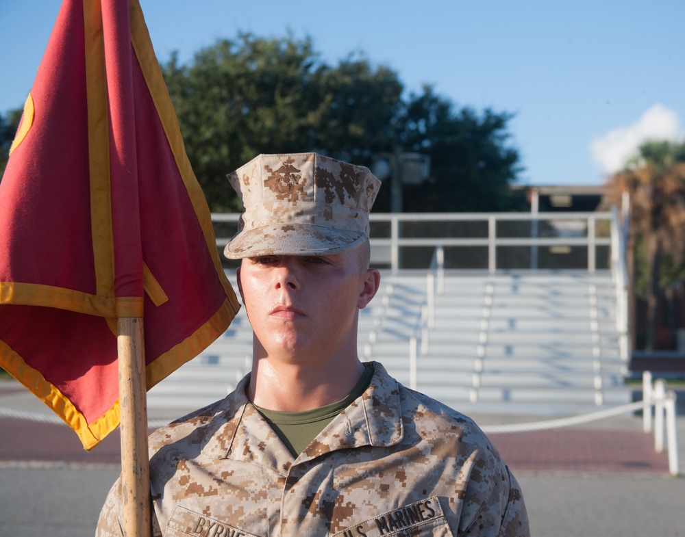 Photo Gallery: Marine recruits graded on drill performance on Parris Island