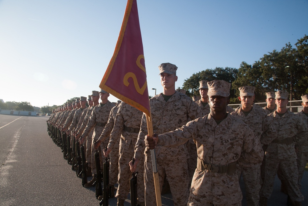 Photo Gallery: Marine recruits graded on drill performance on Parris Island