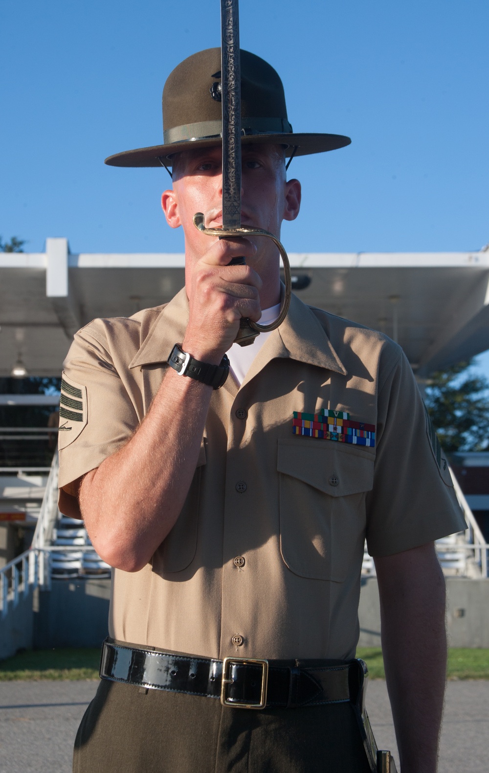 Photo Gallery: Marine recruits graded on drill performance on Parris Island