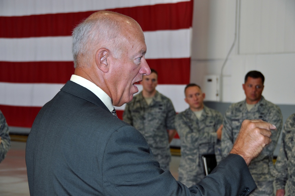 Commission visits Tinker, gains insight from airmen