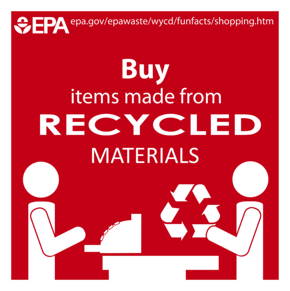 Buy recycled content