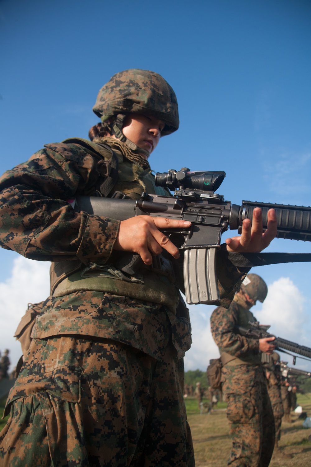 Photo Gallery: Marine recruits introduced to combat shooting on Parris Island