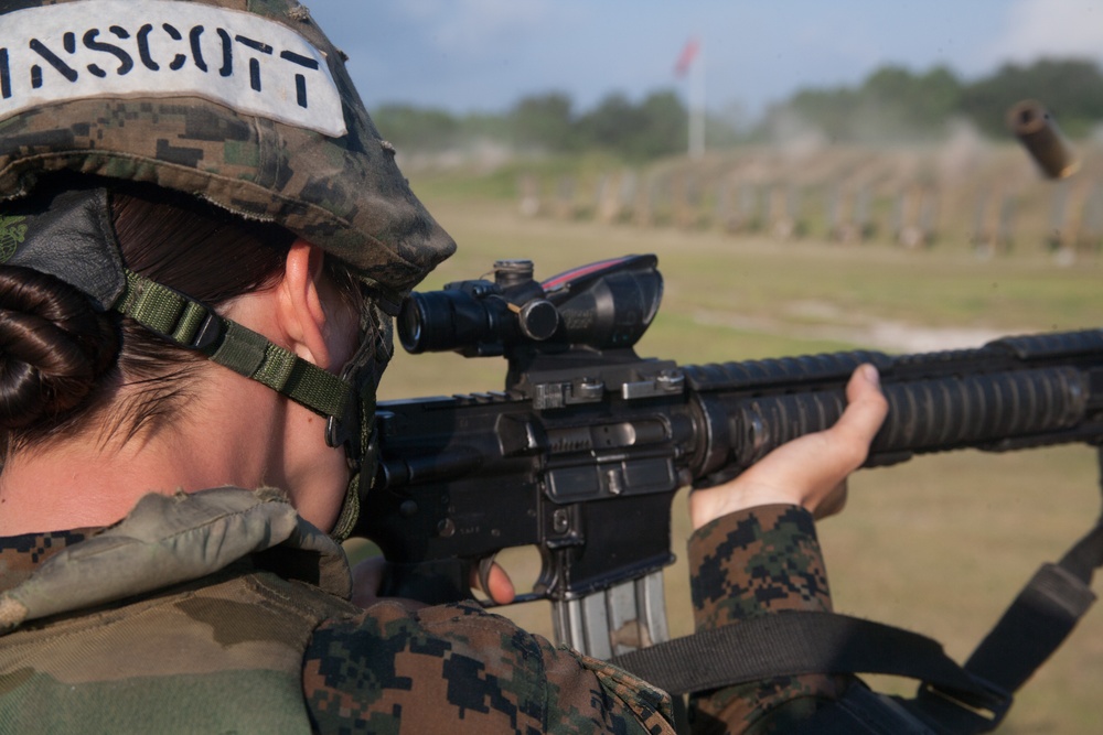 Photo Gallery: Marine recruits introduced to combat shooting on Parris Island