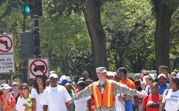 DC National Guard supports 50th Anniversary of March on Washington