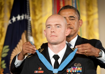 Medal of Honor ceremony in honor of Staff Sgt. Ty Carter