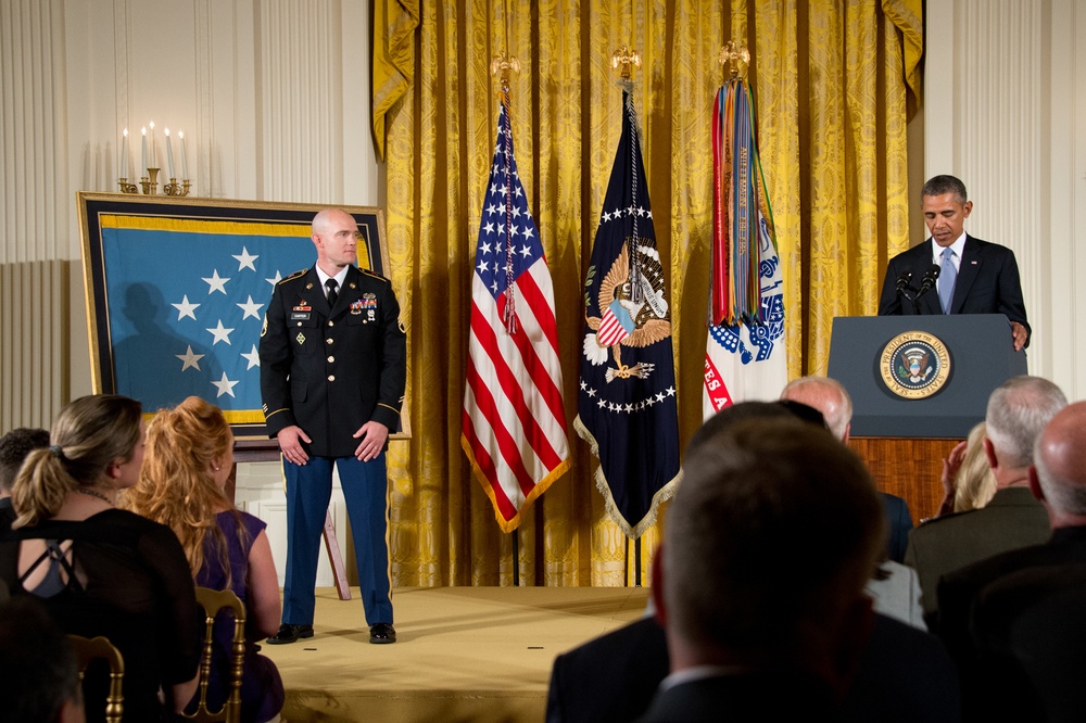 Staff Sgt. Ty Carter receives Medal of Honor