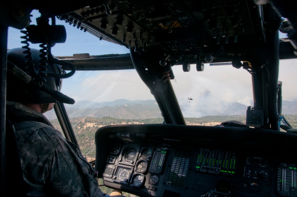 Calif. Guard battles Rim Fire