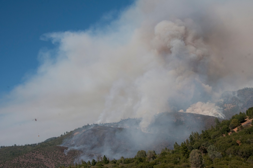 Calif. Guard battles Rim Fire