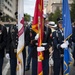 Stennis sailors march in military appreciation parade