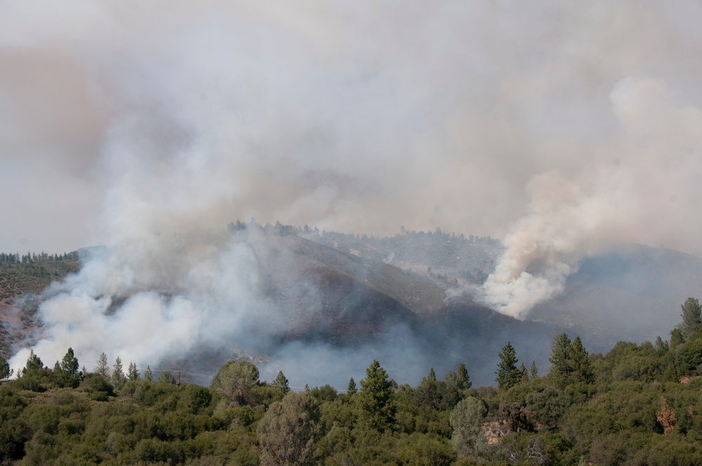 Calif. Guard battles Rim Fire