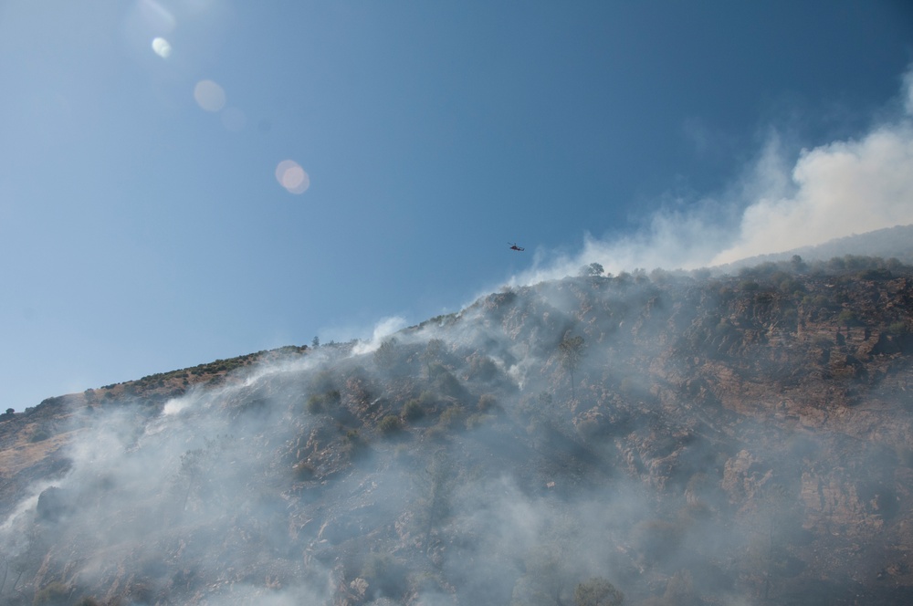 Calif. Guard battles Rim Fire