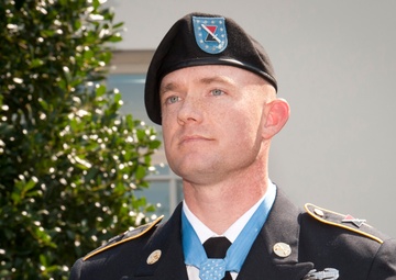 Medal of Honor ceremony in honor of Staff Sgt. Ty Carter