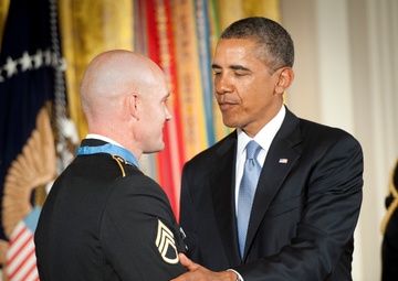 Medal of Honor ceremony in honor of Staff Sgt. Ty Carter