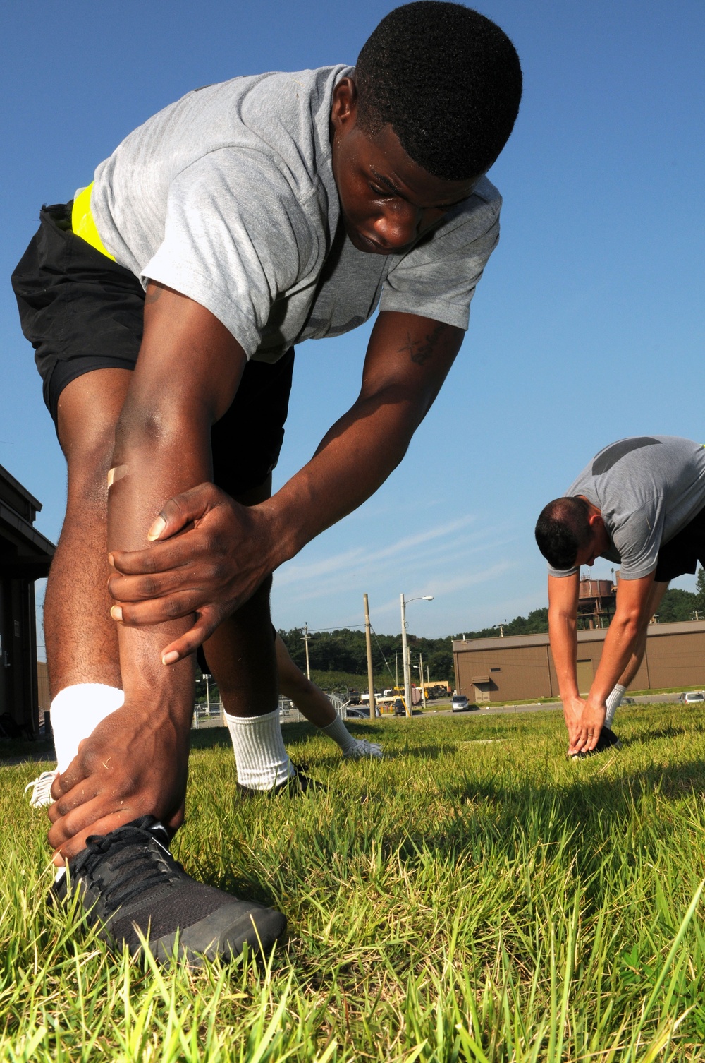 Soldiers stay physically fit in nature’s gym