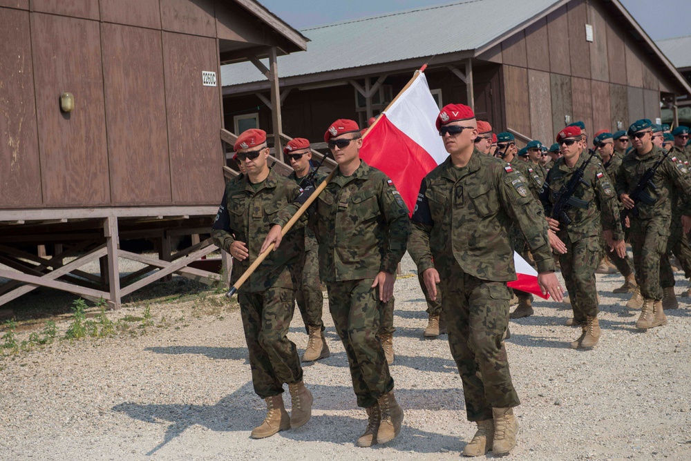 Polish celebrate Polish Armed Forces Day with MNBG-E partners