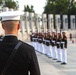 Silent Drill Platoon Performing at WWII Memorial