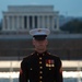 Silent Drill Platoon Performing at WWII Memorial