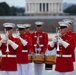 "The Commandants Own" Performing at WWII Memorial.