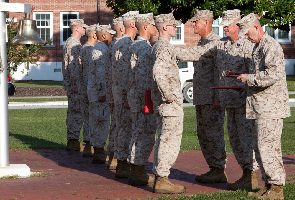 Morning Colors Award Ceremony