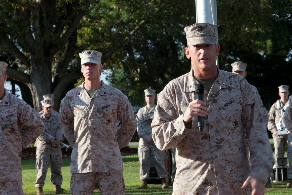 Morning Colors Award Ceremony