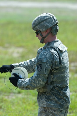 SAPPER team shakes the field