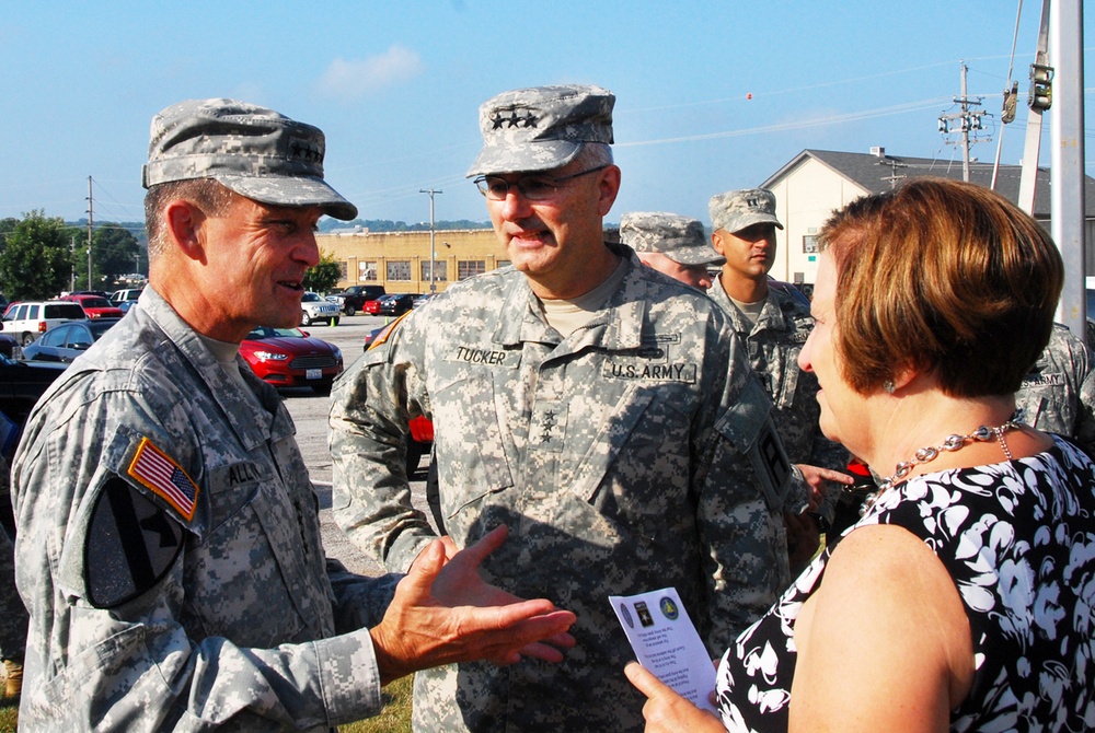 Tucker takes charge as new First Army commander