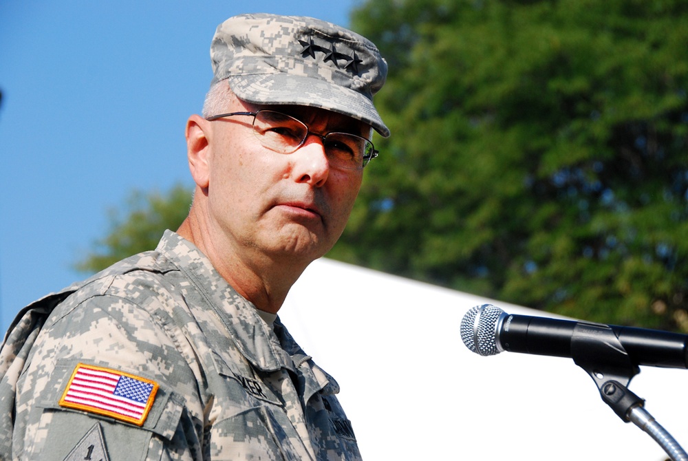 Tucker takes charge as new First Army commander