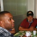 Special-Purpose Marine Air-Ground Task Force Africa 13 pass out food to homeless