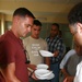 Special-Purpose Marine Air-Ground Task Force Africa 13 pass out food to homeless