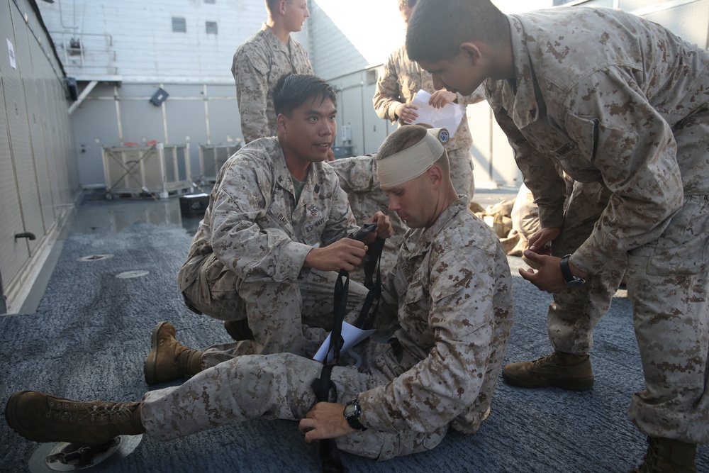 Division Marines help test USNS Spearhead’s capabilities
