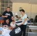 Special-Purpose Marine Air-Ground Task Force Africa 13 pass out food to homeless