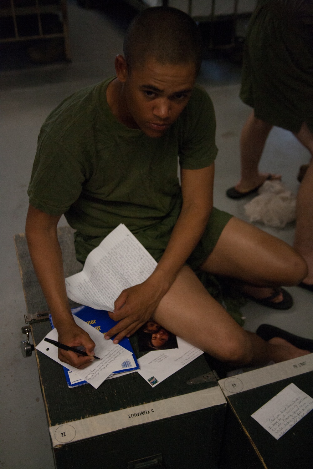 Photo Gallery: Marine recruits cherished free time short on Parris Island